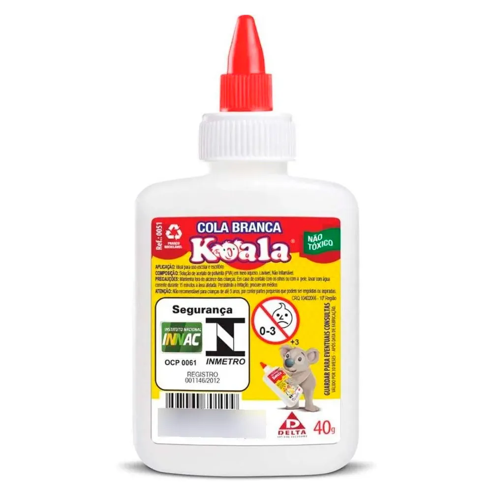 COLA PVA BRANCA   C/40G CD TOP REF:5121S DELTA