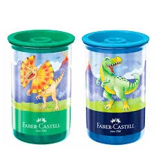 APONTADOR C/ DEPÓSITO DINOSSAURO FABER CASTELL