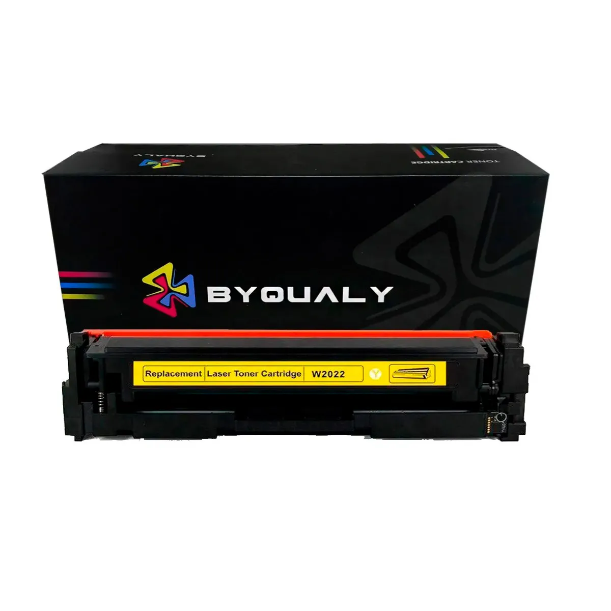 CART DE TONER COMPATIVEL C/ CF414A YELLOW NO CHIP 2,1K BYQUALY POTENCIA