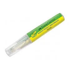 DESTACA TEXTO BICOLOR AMARELO E VERDE  FABER CASTELL