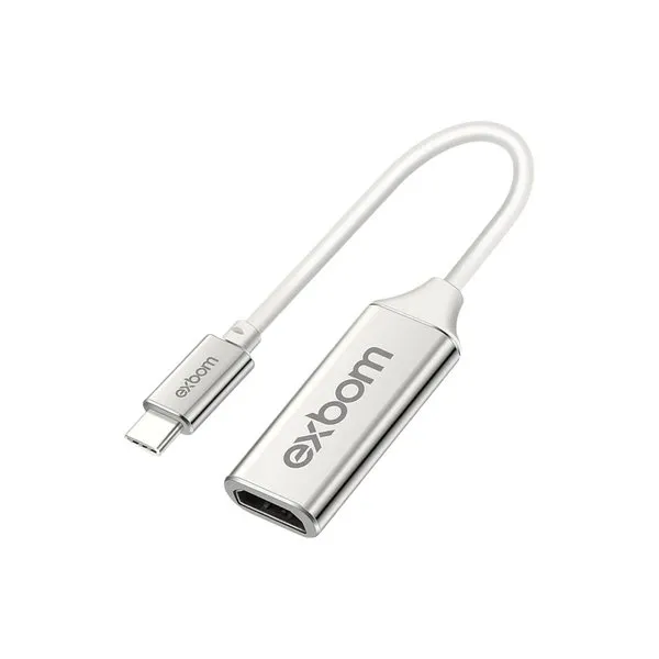 ADAPTADOR DE VIDEO HDMI 4K PARA TIPO-C - EXBOM - U3V-X40