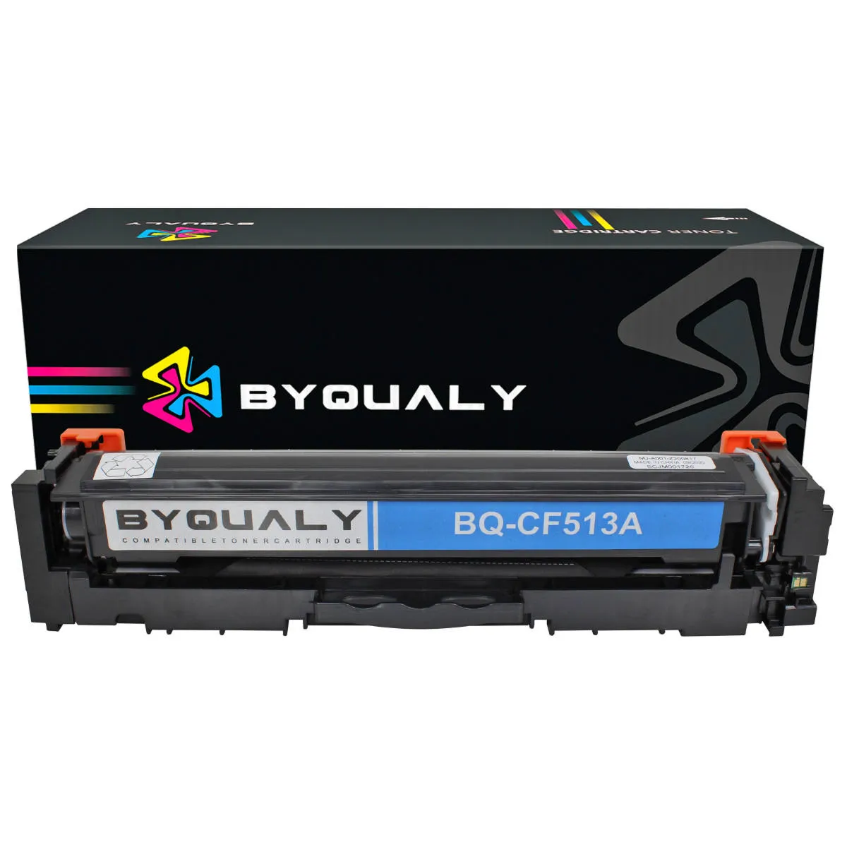 CART DE TONER COMPATIVEL C/ CF513A MAGENTA 0,9K ATUALIZADO BYQUALY POTENCIAL
