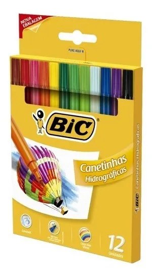 CANETINHA HIDROGRAFICA BIC C12