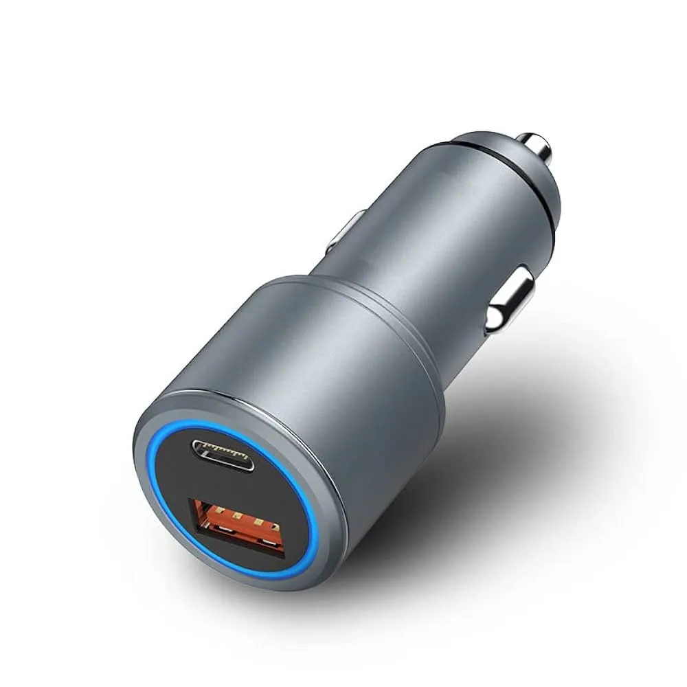 ADAPTADOR VEICULAR USB 1 ENTRADA CORES DIVERSAS