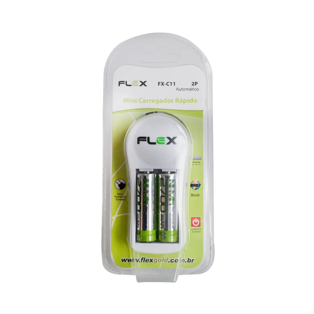 CARREG. DE PILHA MOD. FX-C11/2P