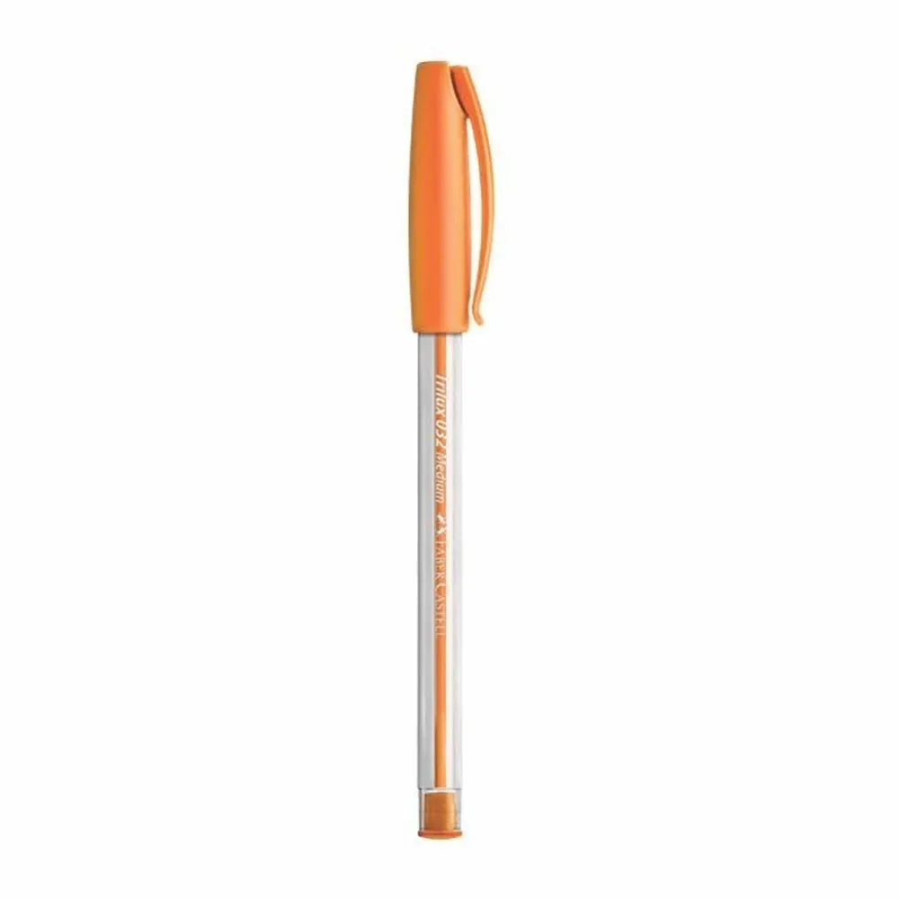 CANETA TRILUX COLORS CAIXA LARANJA FABER CASTELL