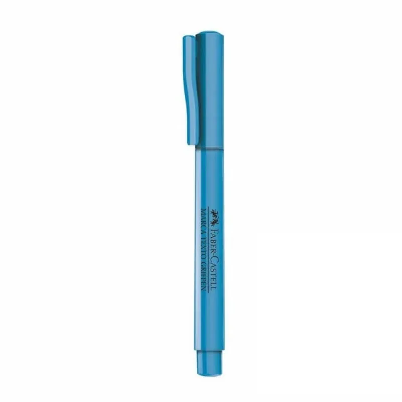CANETA MARCA TEXTO - AZUL FABER CASTELL
