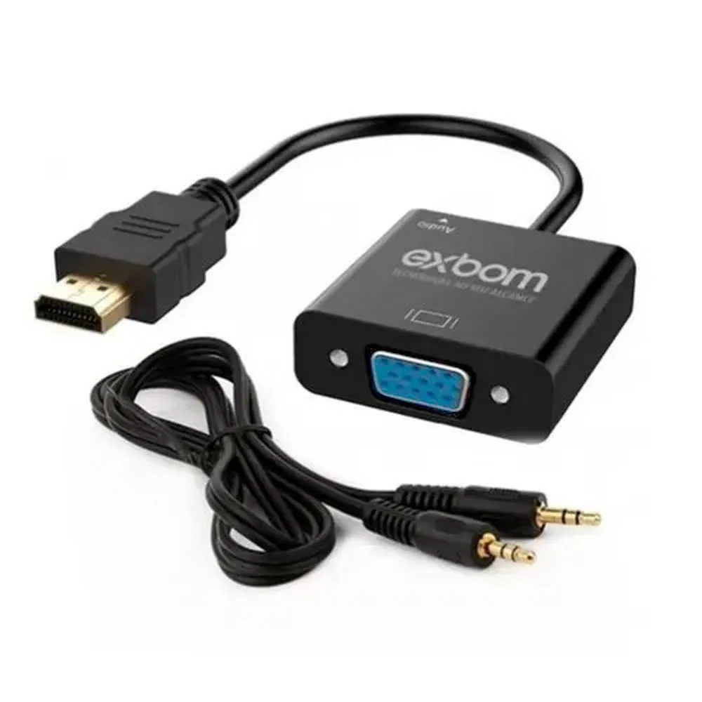 ADAPTADOR HDMI VGA EXBOM