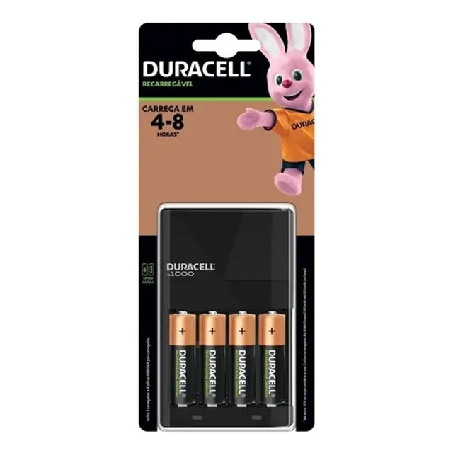 CARREG PILHA AA/AAA DURACELL C/4AA
