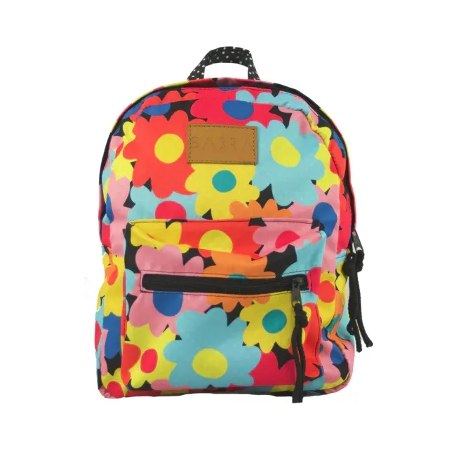 BOLSA MOCHILA TRADICIONAL FLORAL COLOR