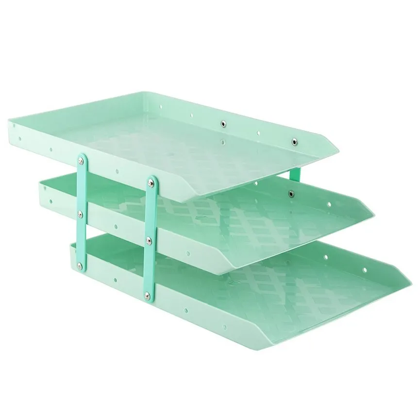 * CAIXA CORRESP. ARTICULAVEL TRIPLA VERDE PISTACHE DELLO