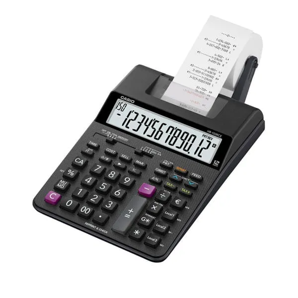 CALC C/BOBINA 12 DIG CASIO HR150RC PT