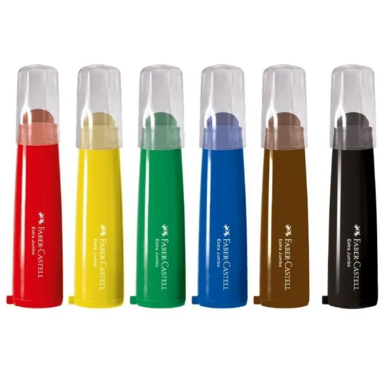 CANETINHAS EXTRAJUMBO L.CREATIVES  [Cód.:  FABER CASTELL