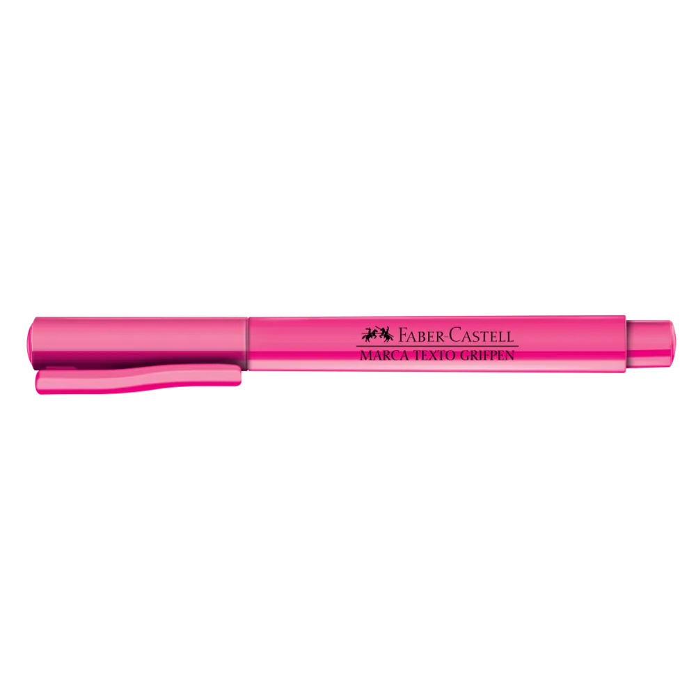 CANETA MARCA TEXTO ROSA -  FABER CASTELL