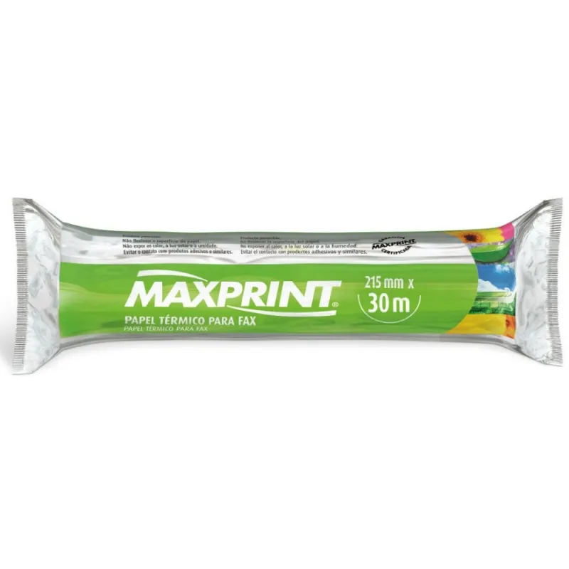 BOBINA PARA FAX MAXPRINT  55G 215 X 30 MAX