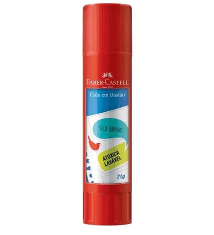 COLA EM BASTÃO - TUBO 21G FABER CASTELL
