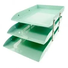 * CAIXA CORRESP. ARTICULAVEL TRIPLA VERDE PISTACHE DELLO